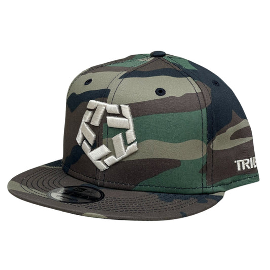 CAMO/ECRU T-STAR - New Era® Flat Bill Snapback Cap