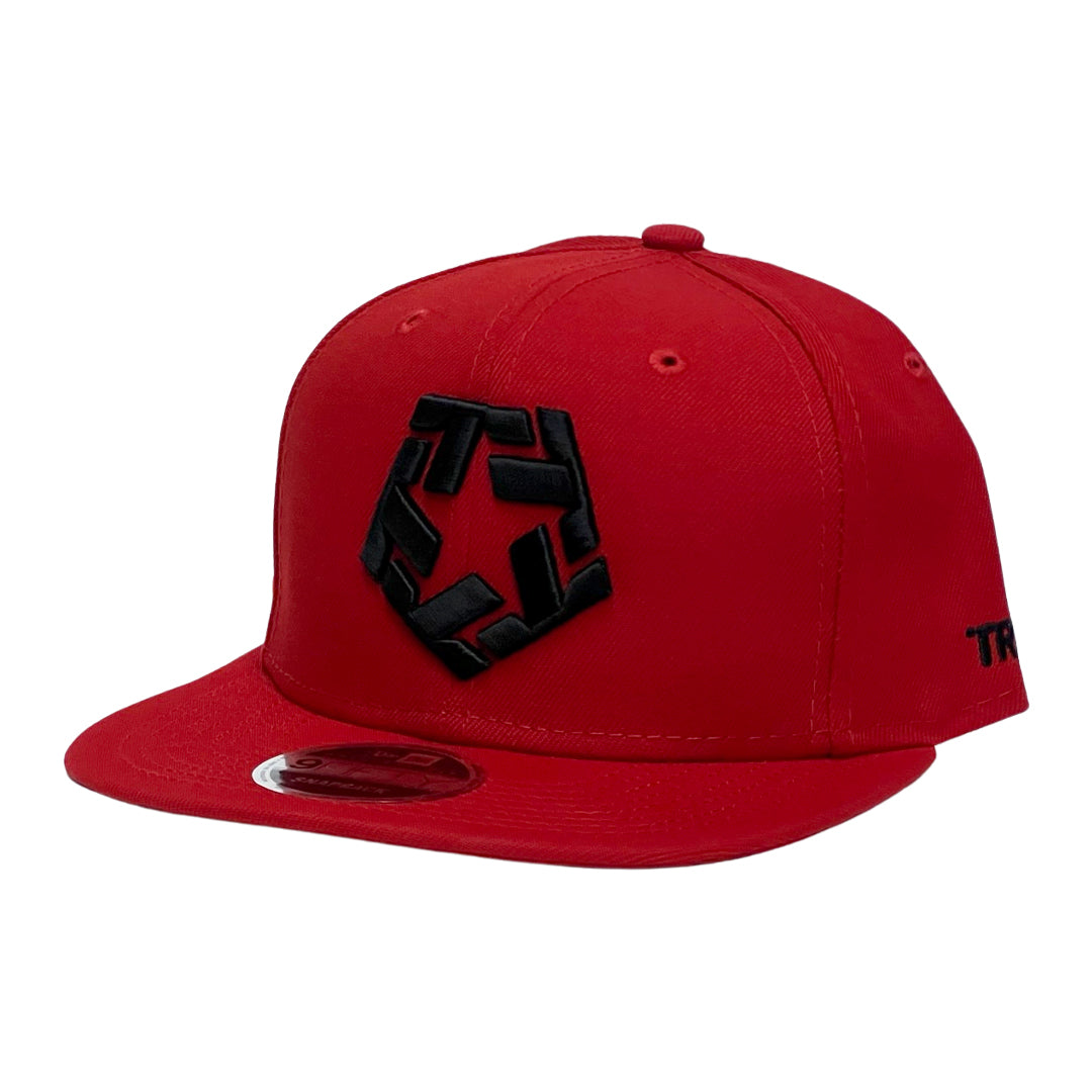 RED T-STAR - New Era® - Flat Bill Snapback Cap