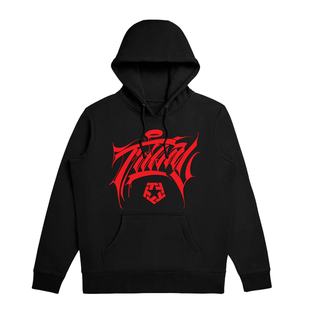 Red FANSTA - Pullover Hoodie