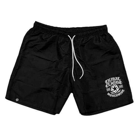 ROCKERS - BLACK HYBRID SHORTS