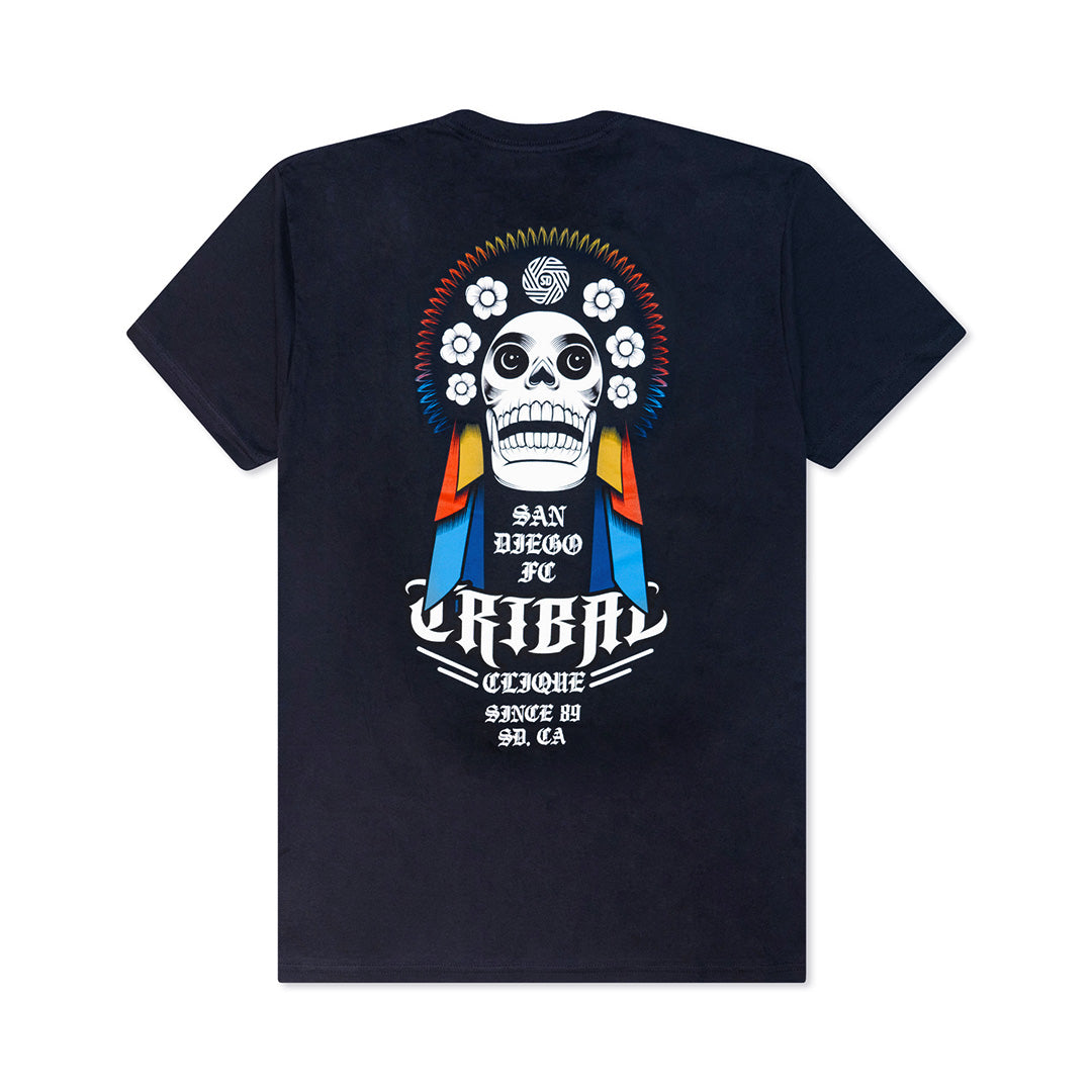 San Diego FC x Tribal - CALAVERA M&N Navy Tee