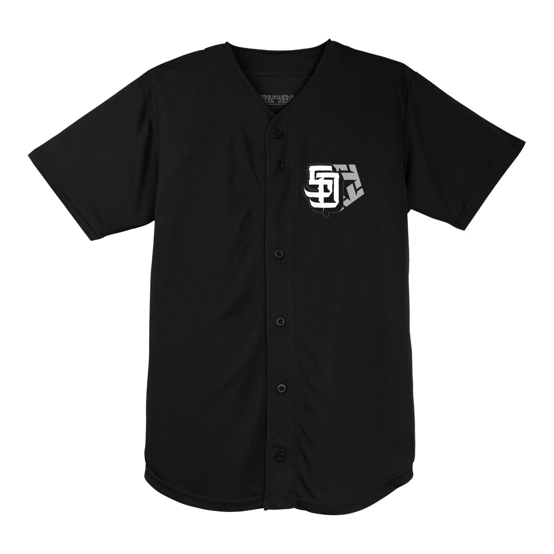 SD - Baseball Mesh Button Jersey