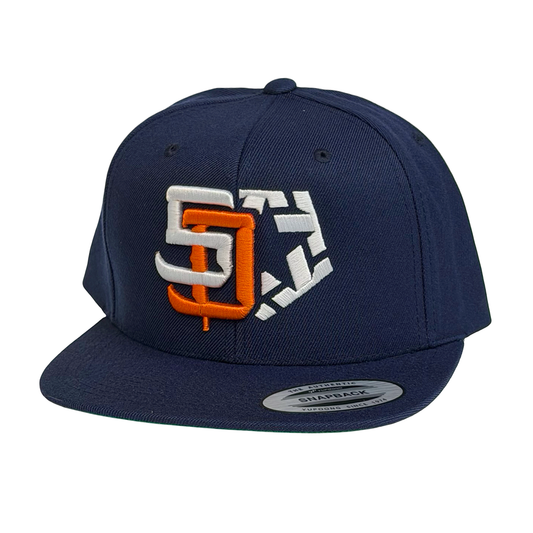 SD T-Star - Navy Snapback