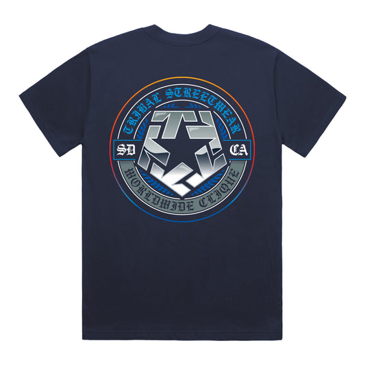 San Diego Circle - Men's Navy Shirt