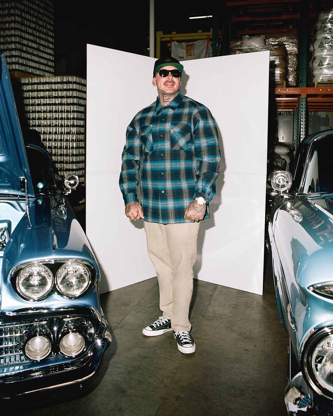 Pendleton X Bobby Ruiz - Grey Turquoise Ombre - Board Shirt