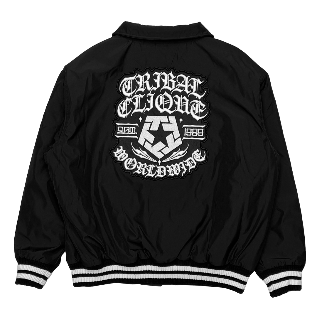 Rocker Patch - Collared Varsity Jacket