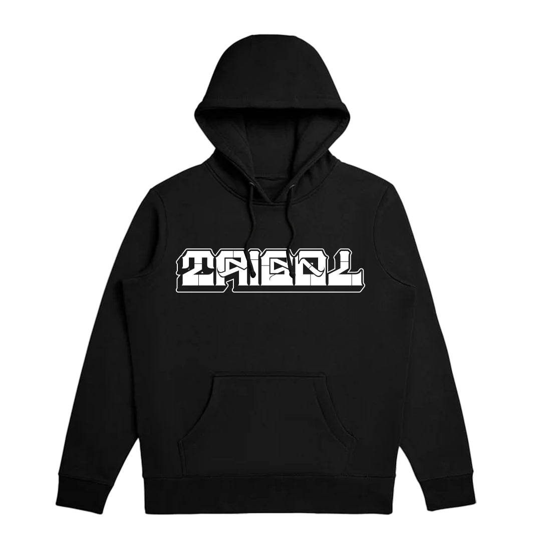 VICTIM WHITE - Black Men's pullover hoodie