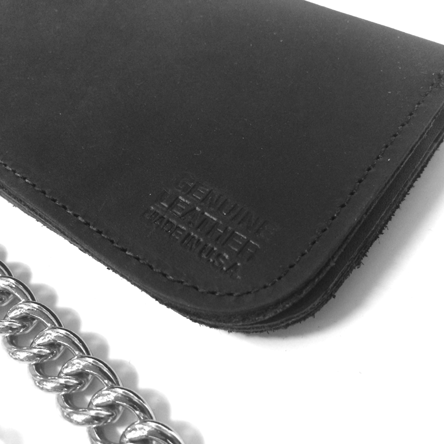 Tribal BLACK Leather Wallet