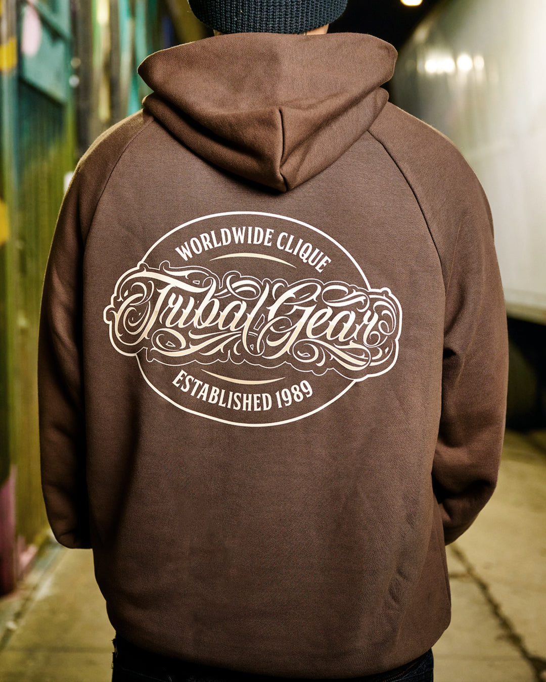 SCRIPT - Brown Heavyweight Hoodie