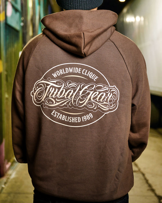 SCRIPT - Brown Heavyweight Hoodie
