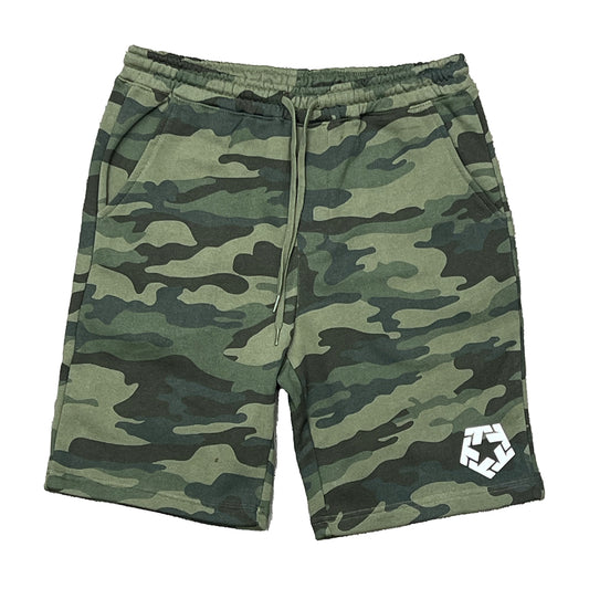 CAMO - FLEECE SHORTS