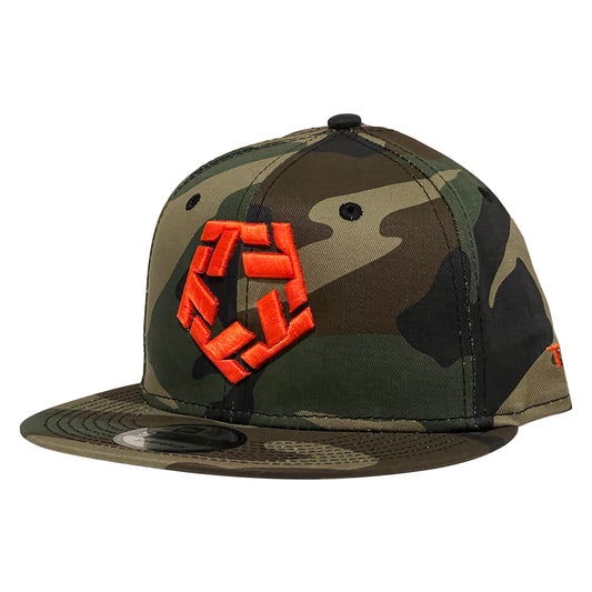 CAMO T-STAR - New Era® Flat Bill Snapback Cap