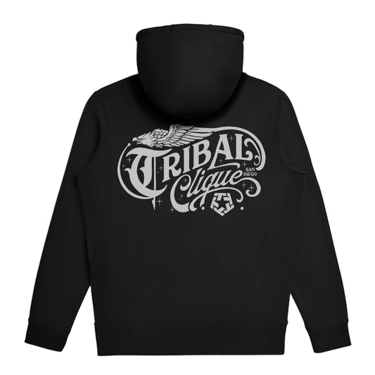 EAGLE - Black Men's ZIP hoodie