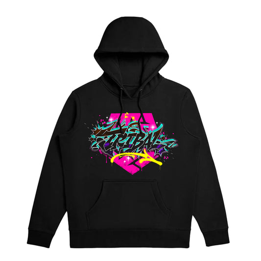 TASTE - Black Men's pullover hoodie