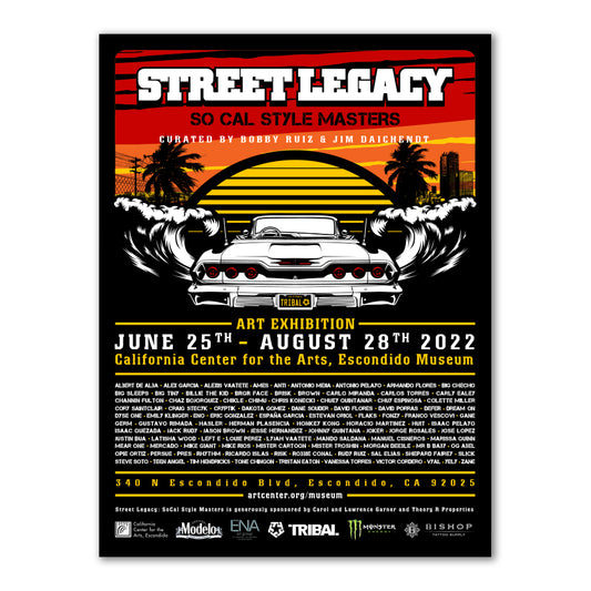18" X 24" STREET LEGACY EVENT POSTER